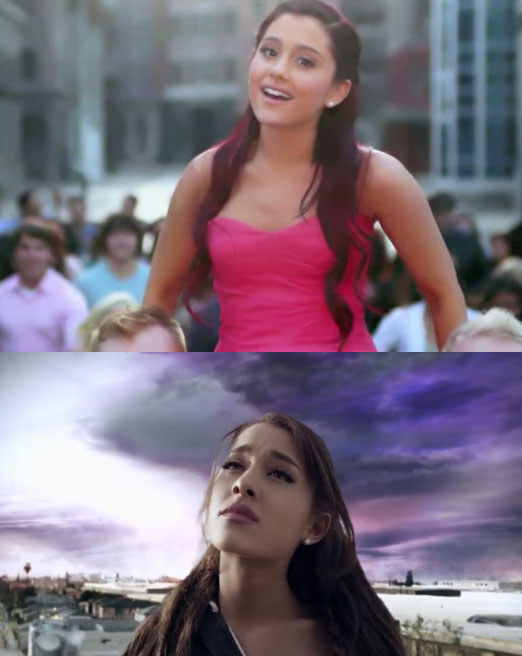 Ariana Grande - kiedyś i dziś /