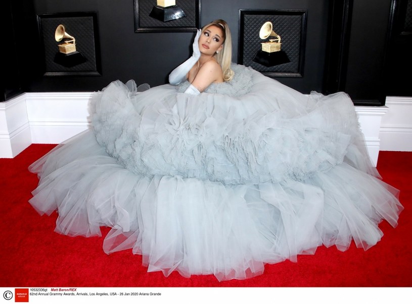 Ariana Grande na 62 rozdaniu nagród  Grammy /Rex Features/EAST NEWS /East News