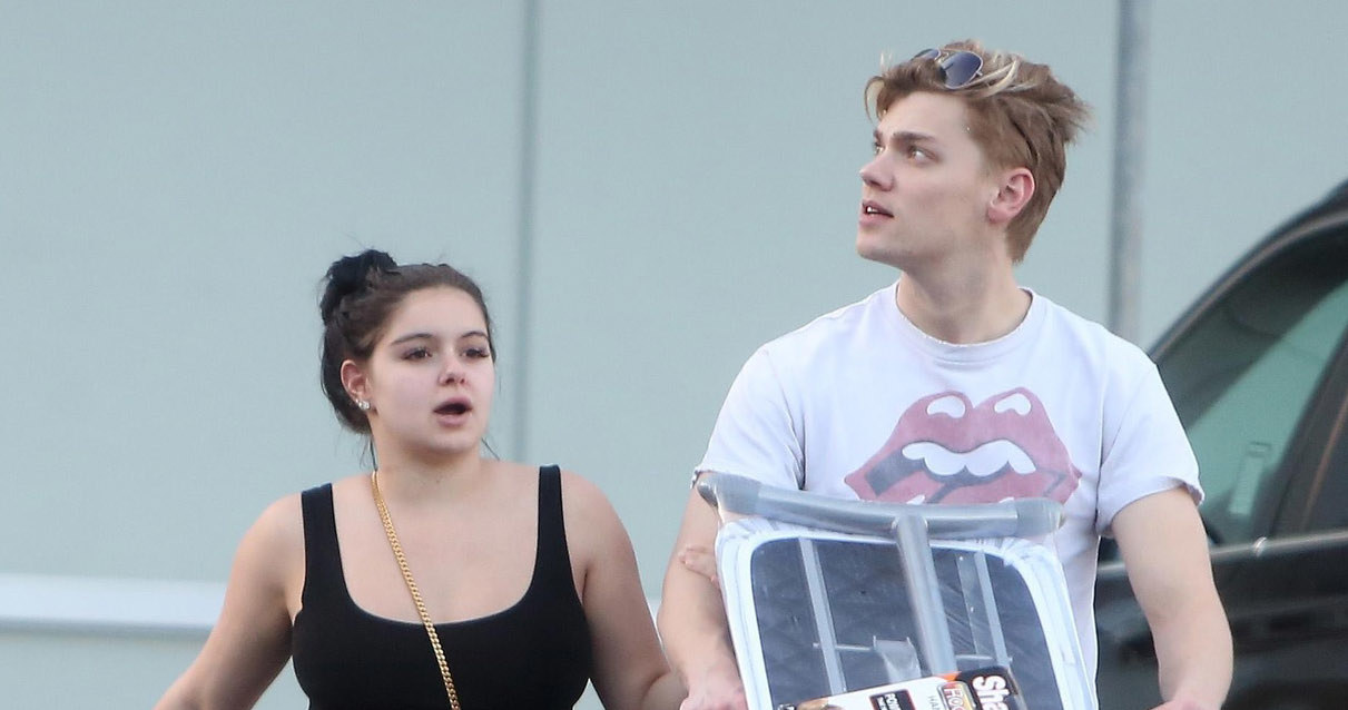 Ariel Winter i jej chłopak Levi Meaden (30 l.) /East News