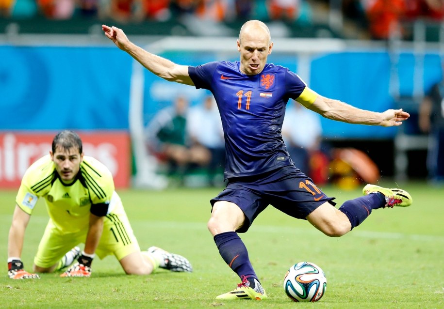 Arjen Robben /JUANJO MARTIN /PAP/EPA
