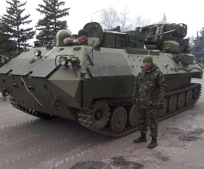 ARK-1M "Ryś" był wykorzystywany w czasie wojny w Donbasie przez wojska ukraińskie /Wikipedia