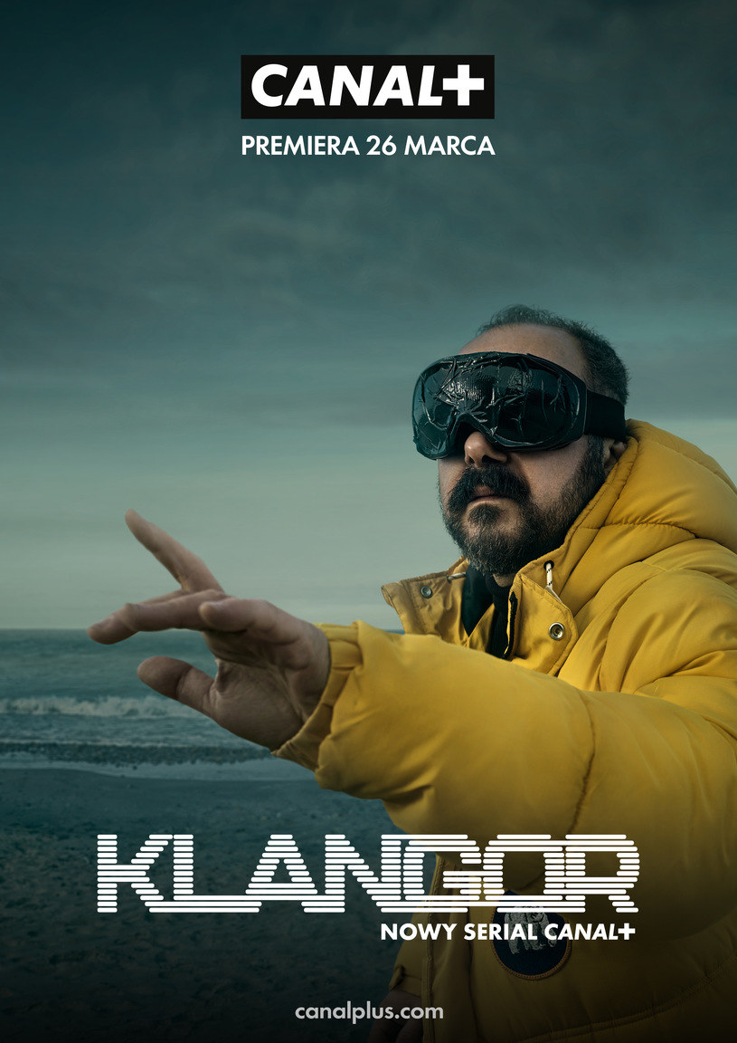 Arkadiusz Jakubik na plakacie promująceym serial "Klangor" /Canal+