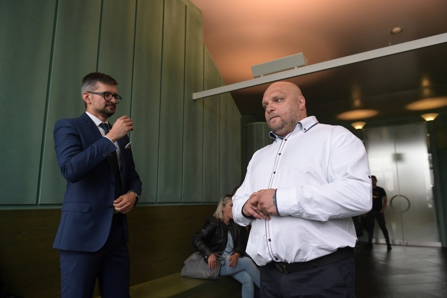 Arkadiusz Kraska w Sądzie Najwyższym /Marcin Obara /PAP