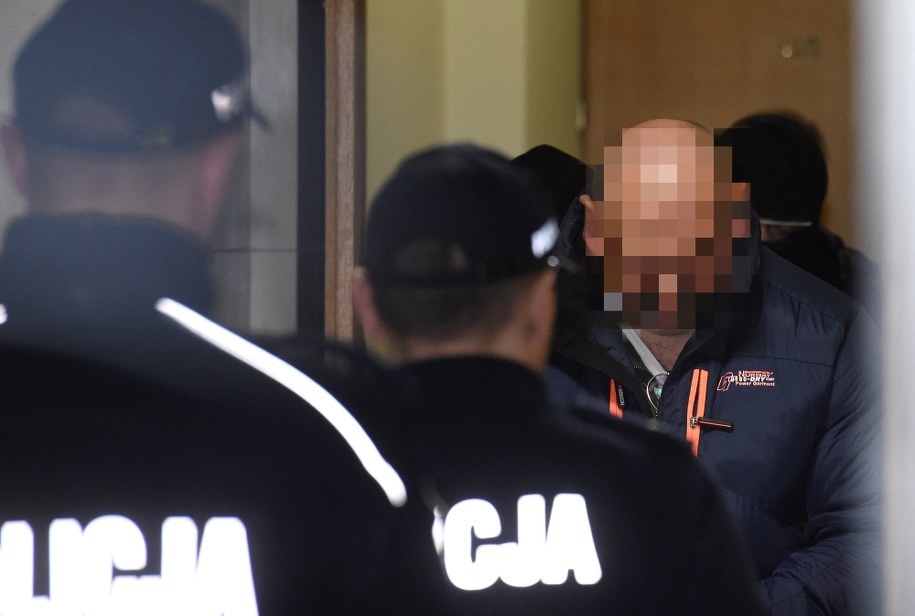 Arkadiusz Ł. w Sądzie Rejonowym dla Warszawy-Mokotowa /Radek Pietruszka /PAP