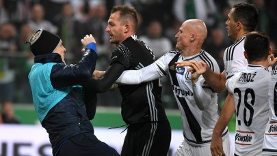 Arkadiusz Malarz ukarany po przepychankach w meczu Legii z Lechem. Ma zapłacić grzywnę