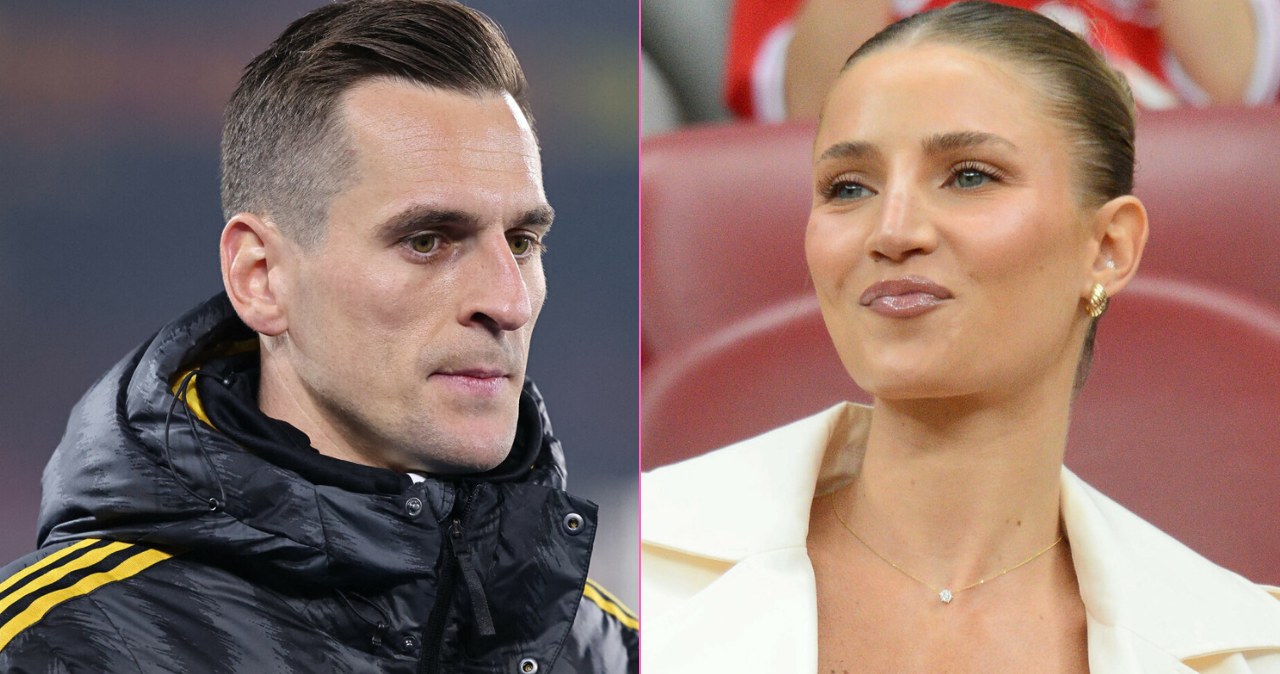 Arkadiusz Milik i Agata Sieramska /LORIS ROSELLI/ Nur Photo/ Fotokibit/East News /East News