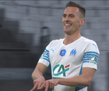 Arkadiusz Milik strzela wspaniałego gola! Olympique Marsylia – Montpellier. WIDEO (Polsat Sport)