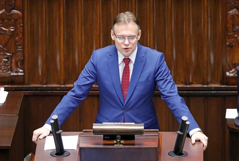 Arkadiusz Mularczyk: Postępowania przeciwko Niemcom, które dotyczyły odszkodowania za zbrodnie wojenne, były przez polskie sądy umarzane /Jerzy Dudek /Agencja FORUM