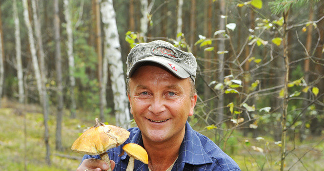 Arkadiusz Nader jest zapalonym grzybiarzem /Niemiec /AKPA