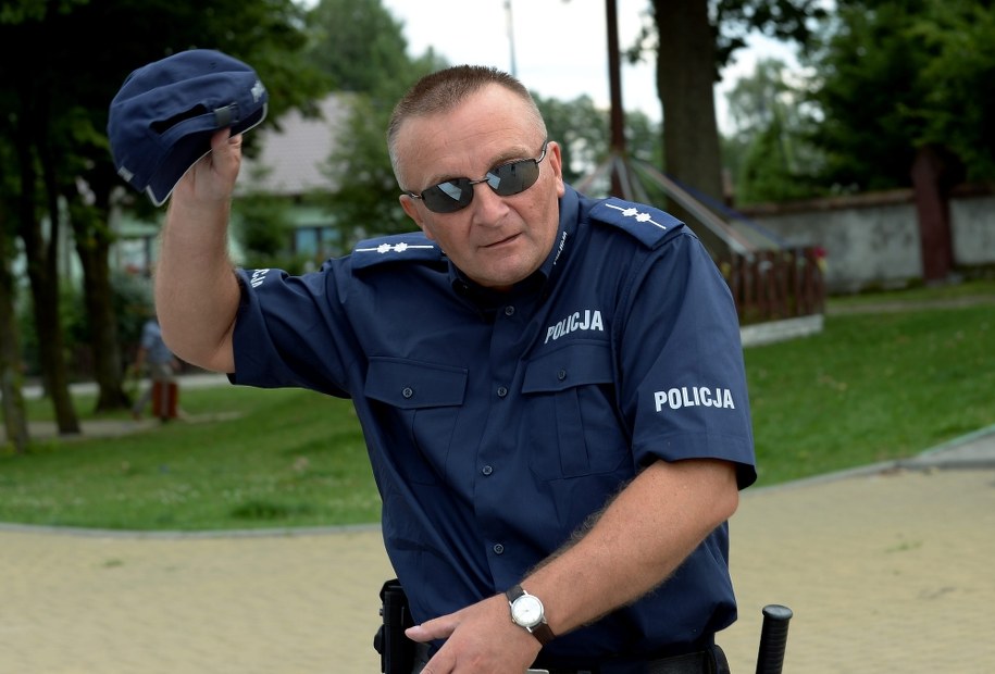 Arkadiusz Nader na planie serialu "Ranczo" /TVP/PAP/Ireneusz Sobieszczuk  /PAP