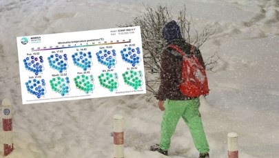 Arktyczny mróz uderzy w nocy. Alert dla 3 regionów