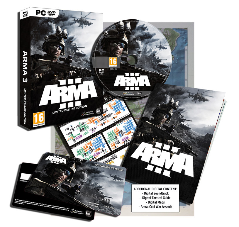 ARMA III - limitowana edycja /materiały prasowe