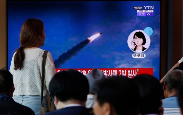 Armia: pociski z Korei Płn. to rakiety krótkiego zasięgu /JEON HEON-KYUN /PAP/EPA