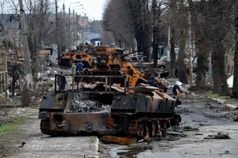 Armia ukraińska zniszczyła rosyjski sprzęt wojskowy warty prawie 11 mld dolarów /Sergei Chuzavkov/SOPA Images/LightRocket /Getty Images