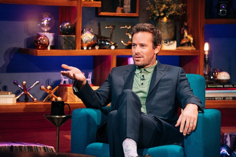 Armie Hammer w "The Late Late Show" /Terence Patrick/CBS  /Getty Images