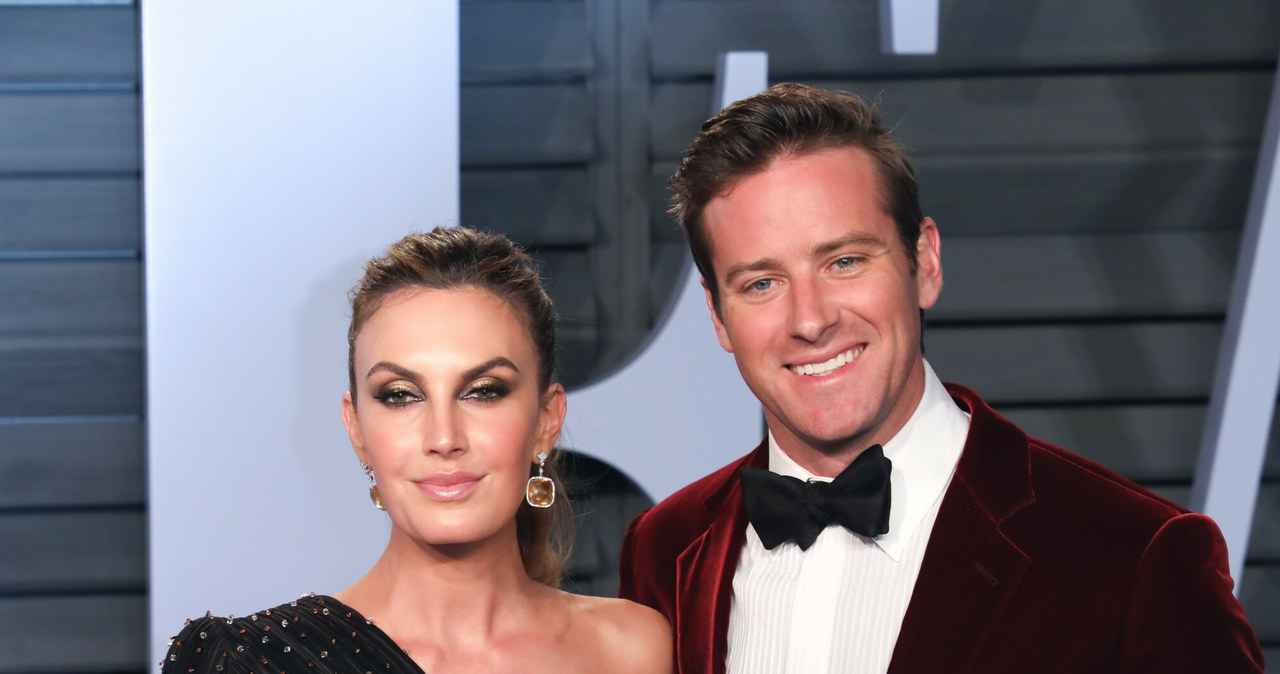 Armie Hammer z byłą żoną Elizabeth Chambers. /Sheri Determan / WENN.com/agefotostock/East News /East News