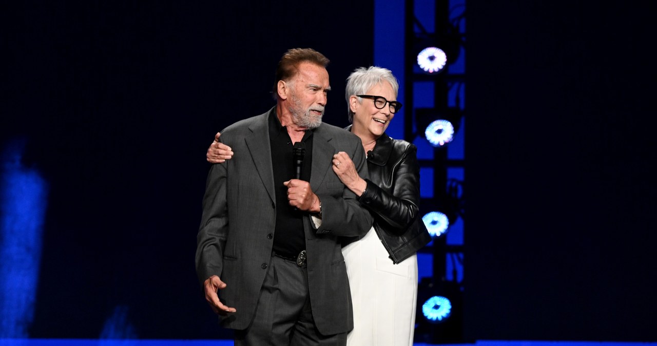 Arnold Schwarzenegger i Jamie Lee Curtis podczas Amazon Upfront / Slaven Vlasic / Stringer /Getty Images