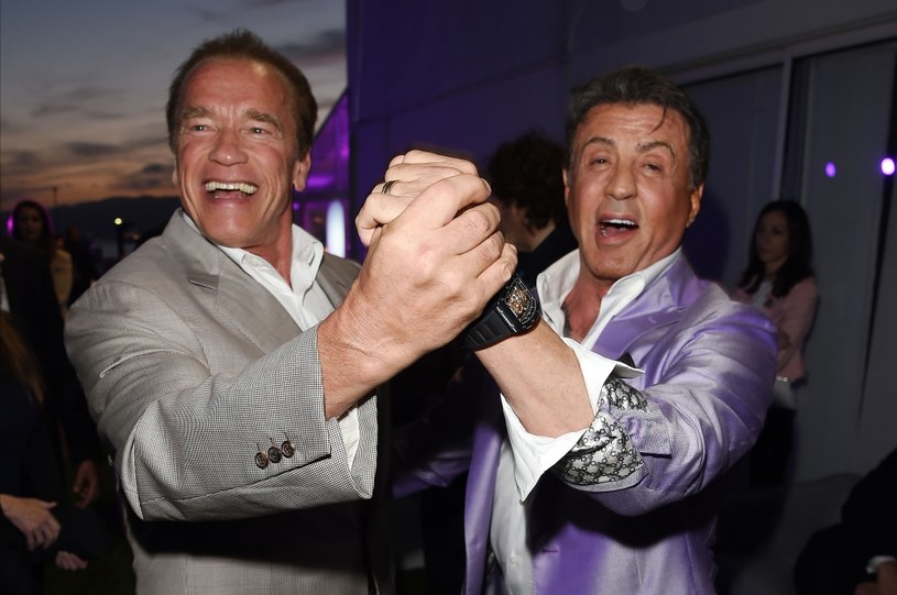 Arnold Schwarzenegger i Sylvester Stallone /Daniele Venturelli / Contributor /Getty Images