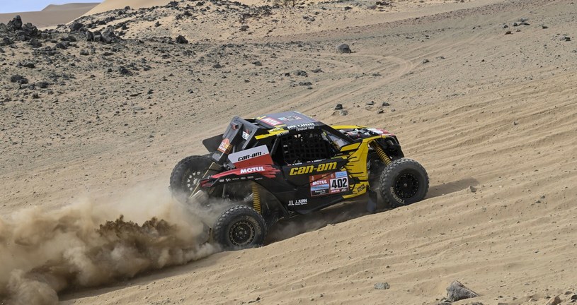 Aron Domżała na Rajdzie Dakar 2022 /Rex Features/DPPI/Gigi Soldano/LiveMedia/Shutterstock /East News