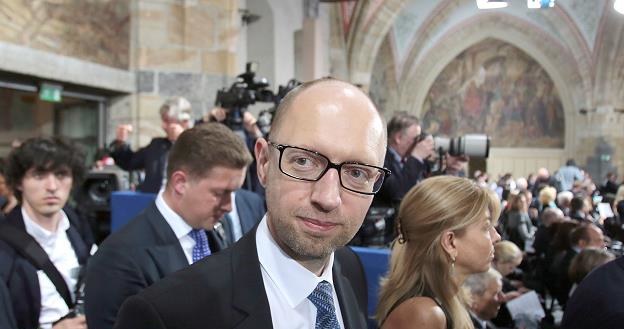 Arsenij Jaceniuk, premier Ukrainy /AFP