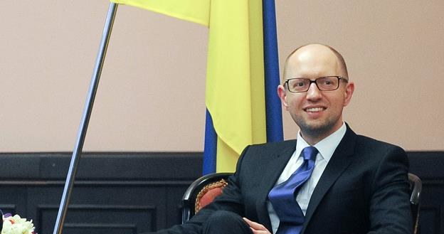 Arsenij Jaceniuk, premier Ukrainy /AFP