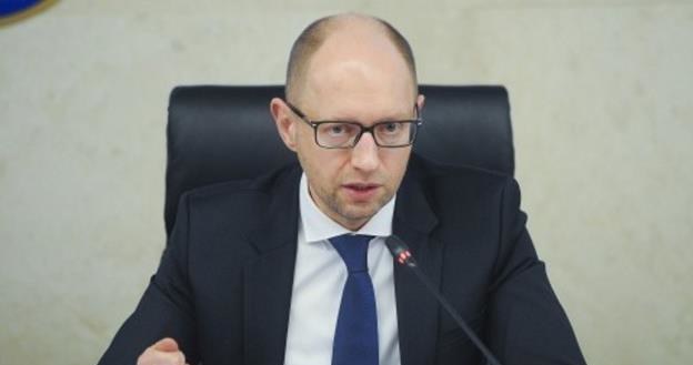 Arsenij Jaceniuk, premier Ukrainy /PAP