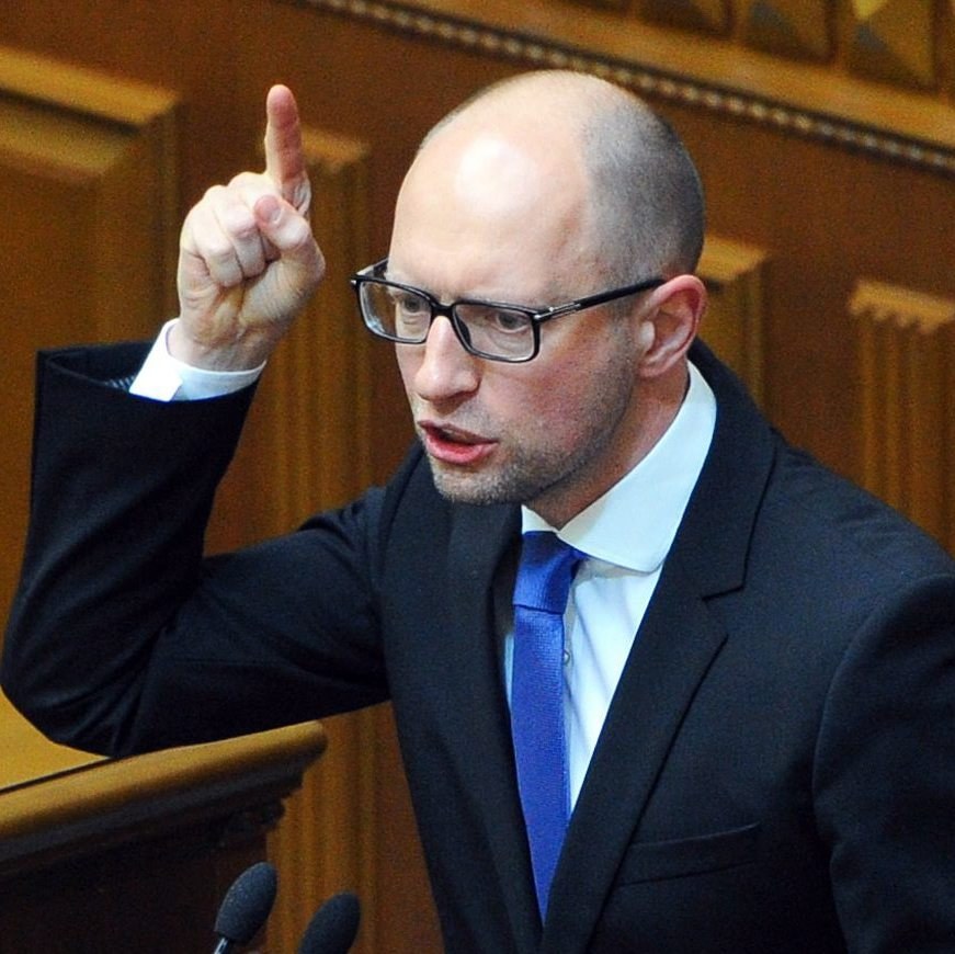 Arsenij Jaceniuk /ANDREW KRAVCHENKO/GOVERNMENT PRESS SERVICE / POOL /PAP/EPA /PAP/EPA