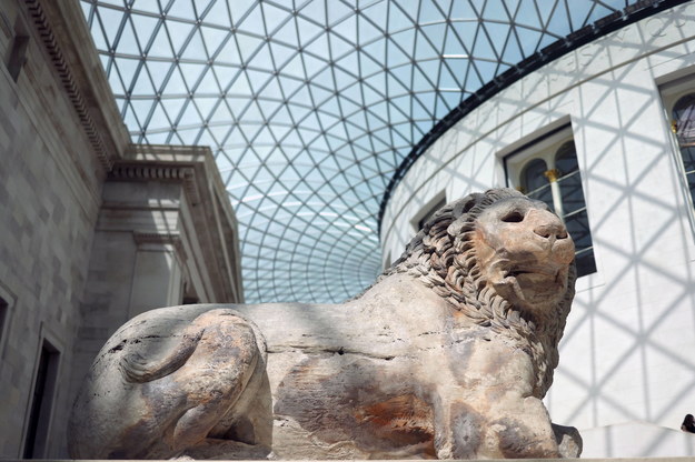 Artefakt w British Museum w Londynie. /NEIL HALL /PAP/EPA