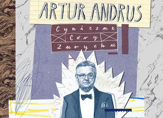 Artur Andrus jest kompletnie niedzisiejszą wysepką elegancji i fasonu /