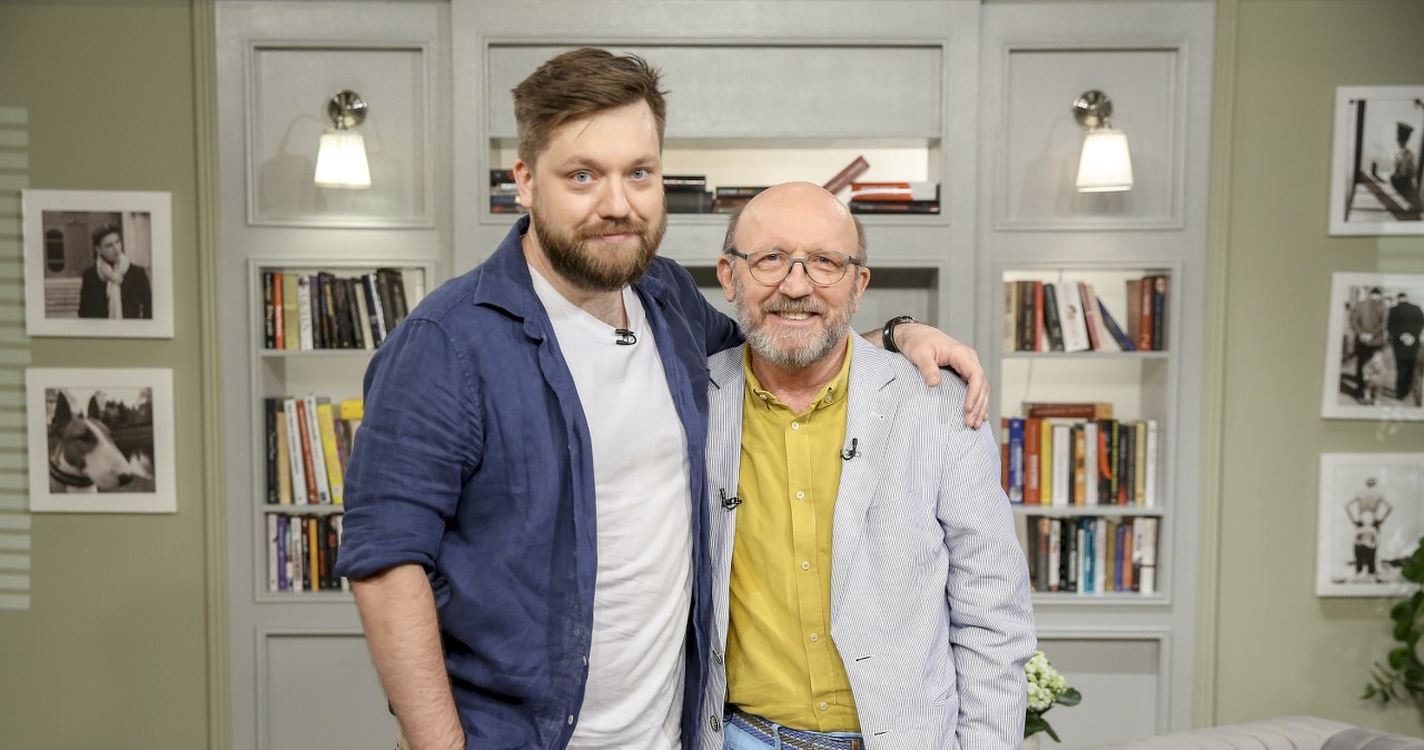 Artur Barciś z synem Franciszkiem / Podlewski /AKPA