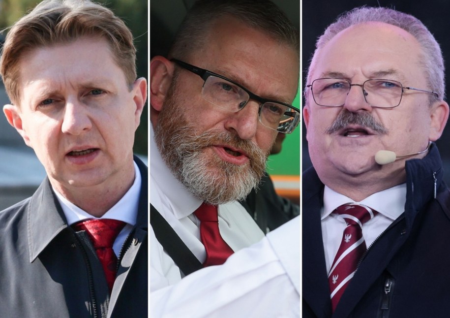 Artur Bartoszewicz, Grzegorz Braun (PAP/Leszek Szymański), Marek Jakubiak (Eastnews/Paweł Wodzyński) /Anita Walczewska /East News