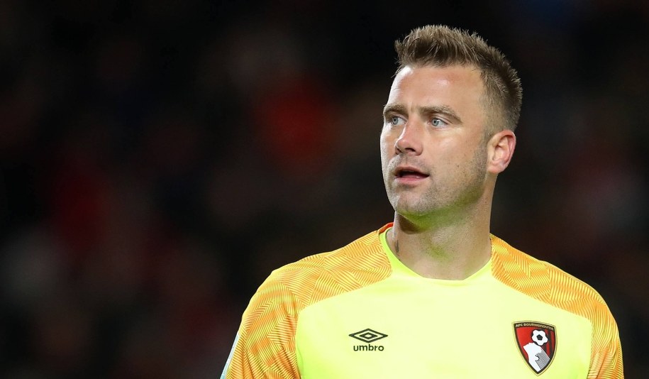 Artur Boruc w barwach AFC Bournemouth /Adam Davy /PAP/PA