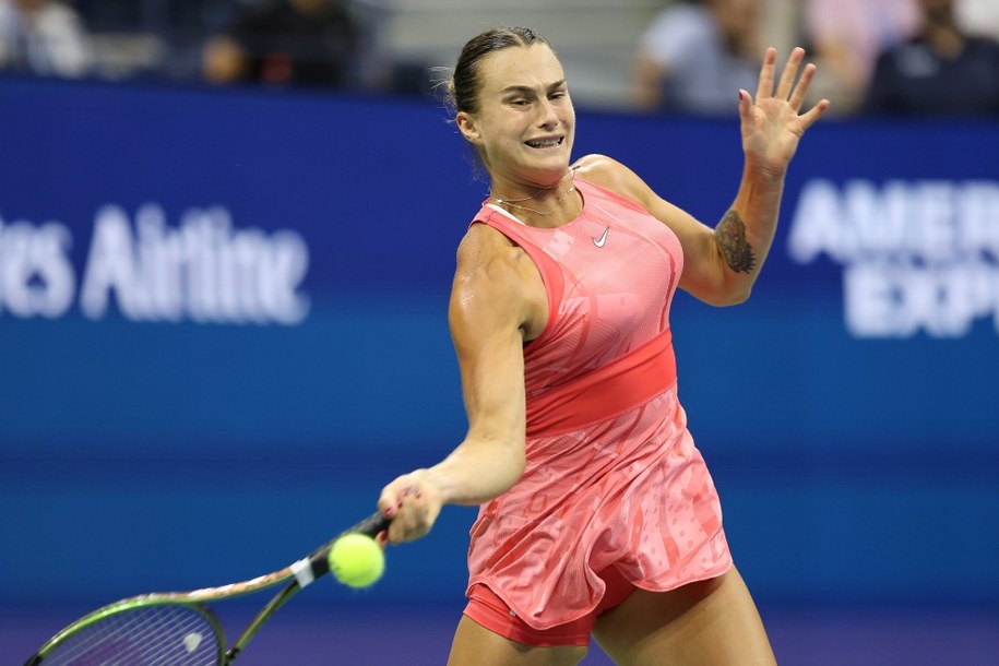 Aryna Sabalenka awansowała do półfinału US Open /Marcin Cholewiński /PAP