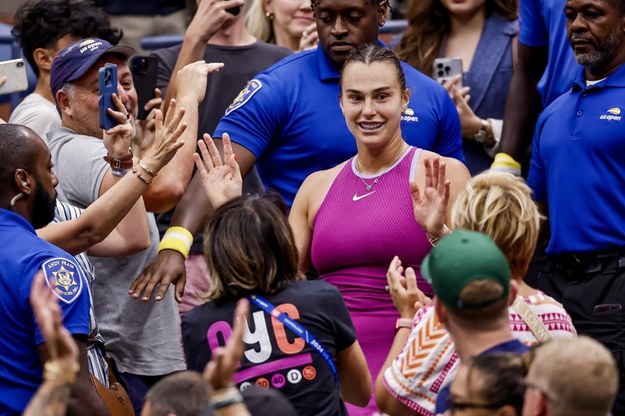 Aryna Sabalenka finał US Open /PAP/EPA/CJ GUNTHER /PAP/EPA