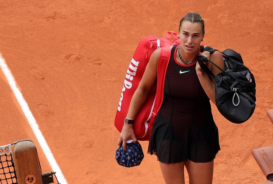 Aryna Sabalenka odpadła z turnieju French Open. /PAP/EPA/TERESA SUAREZ /PAP
