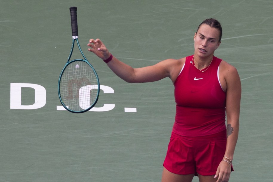 Aryna Sabalenka /MICHAEL REYNOLDS    /PAP/EPA