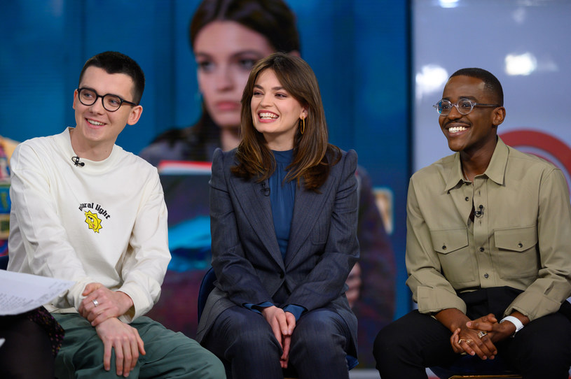 Asa Butterfield, Emma Mackey, Ncuti Gatwa /NBC / Contributor /Getty Images