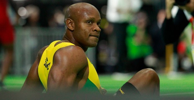 Asafa Powell ogłosił zakończenie kariery /STEVE DIPAOLA /PAP/EPA