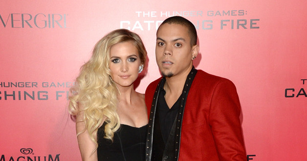 Ashlee Simpson i Evan Ross już po ślubie! /Jason Merritt /Getty Images