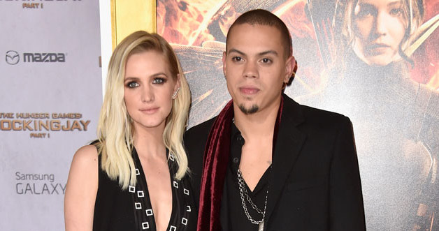 Ashlee Simpson z mężem /Frazer Harrison /Getty Images