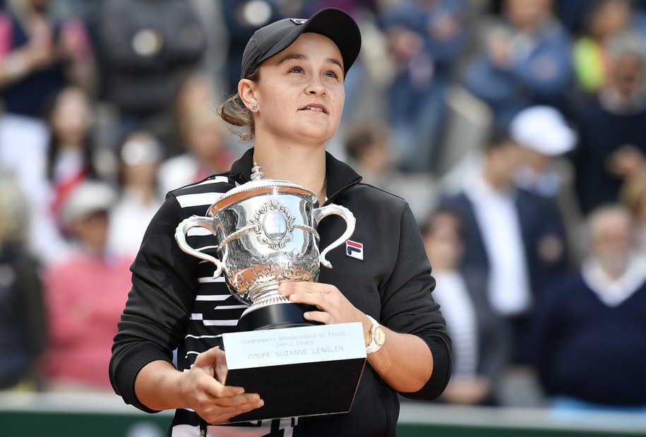 Ashleigh Barty kończy karierę /JULIEN DE ROSA /PAP/EPA