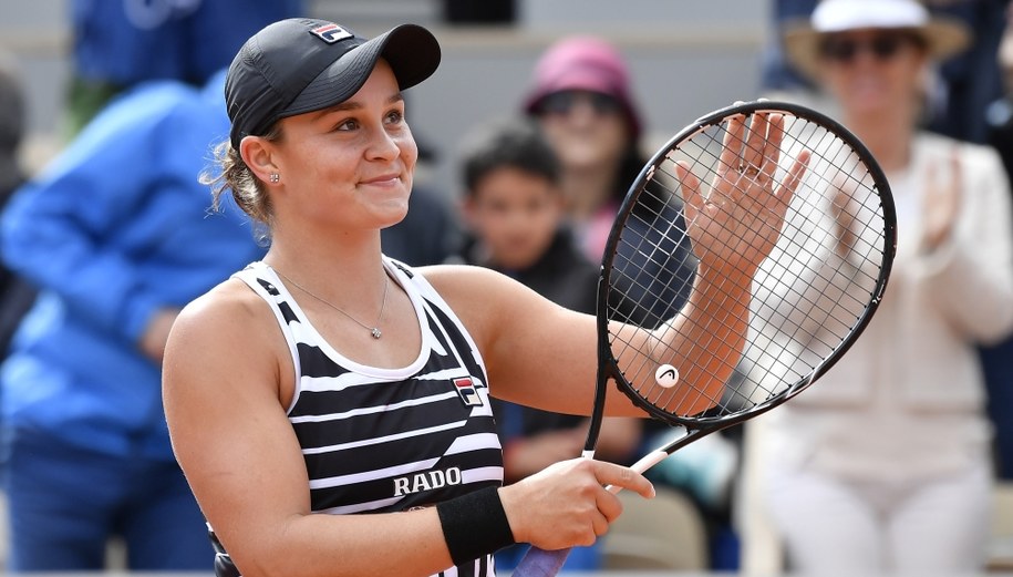 Ashleigh Barty /	JULIEN DE ROSA /PAP/EPA