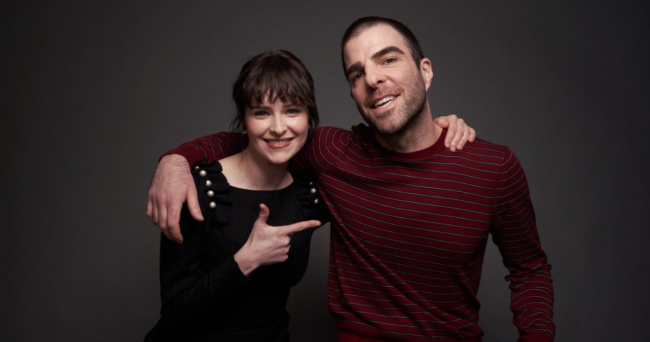 Ashleigh Cummings, Zachary Quinto /Corey Nickols /Getty Images