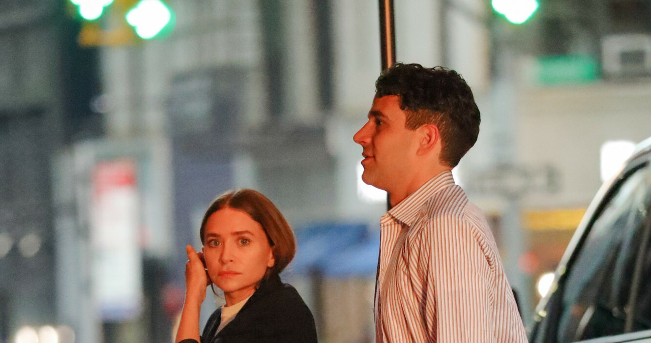 Ashley Olsen z mężem. /Felipe Ramales / SplashNews.com/East News /East News