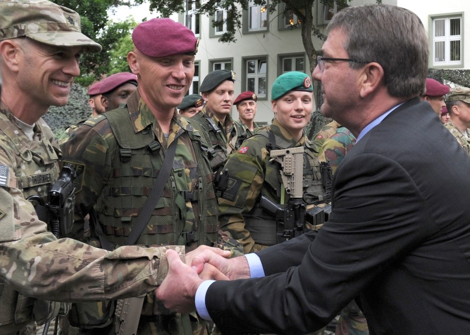 Ashton Carter /CAROLINE SEIDEL   /PAP/EPA