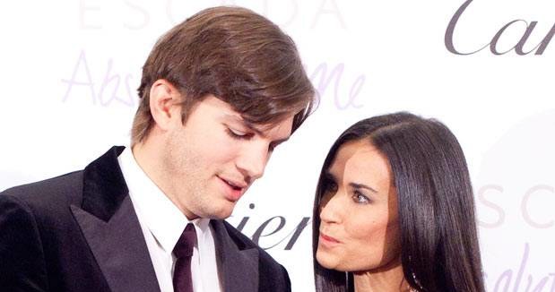 Ashton Kutcher i Demi Moore, fot. Victor Boyko &nbsp; /Getty Images/Flash Press Media