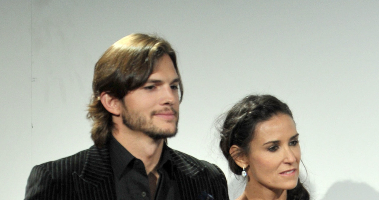 Ashton Kutcher i Demi Moore /Alberto E. Rodriguez /Getty Images