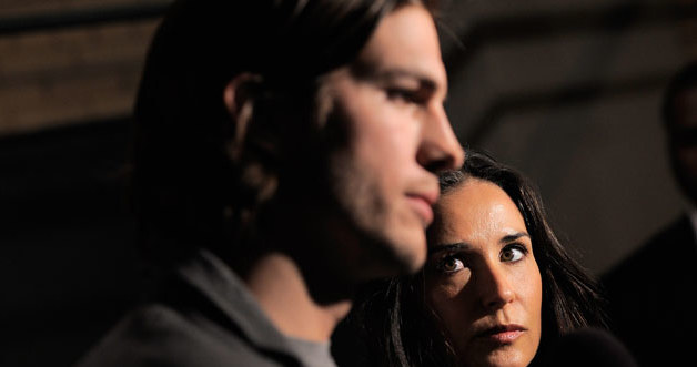 Ashton Kutcher i Demi Moore /Jemal Countess /Getty Images