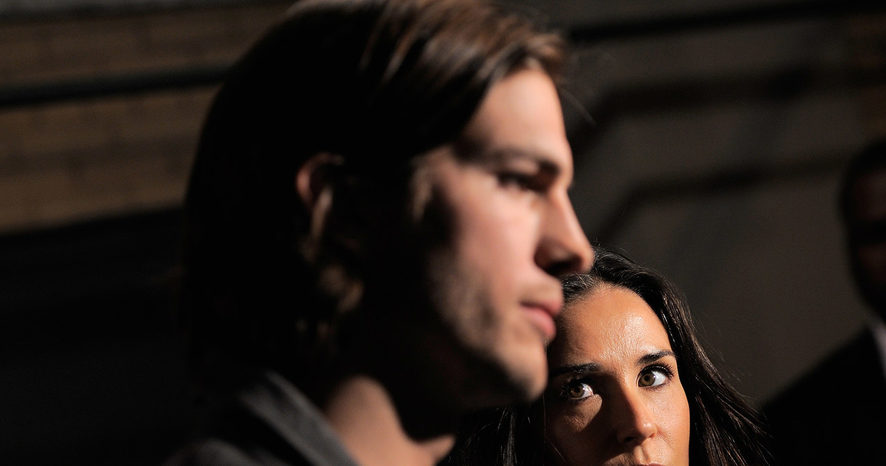 Ashton Kutcher i Demi Moore /Jemal Countess /Getty Images