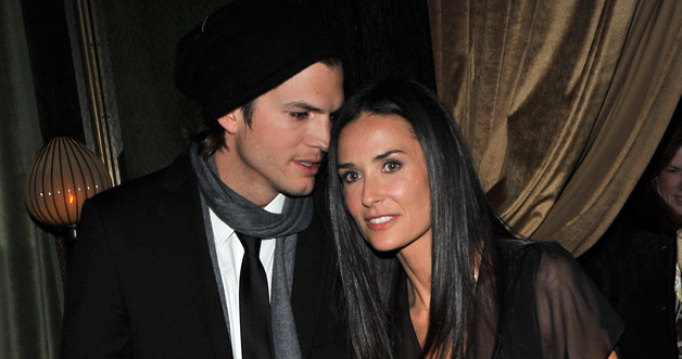 Ashton Kutcher i Demi Moore /Stephen Lovekin /Getty Images